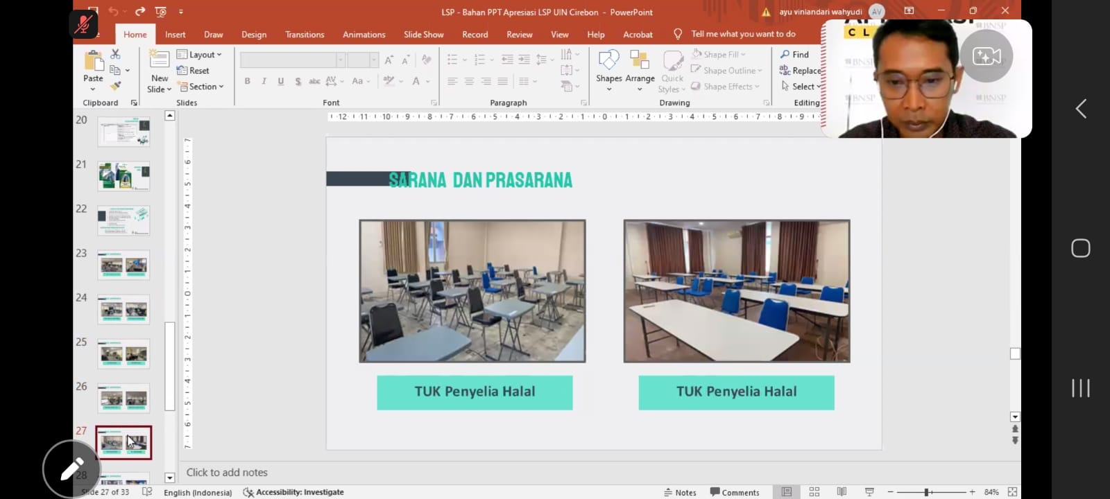 LSP UIN Siber Syekh Nurjati Cirebon Ikuti Tahap Apresiasi BNSP, Siap Menuju LSP Berlisensi Nasional